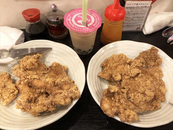 台灣麵線 雞排
